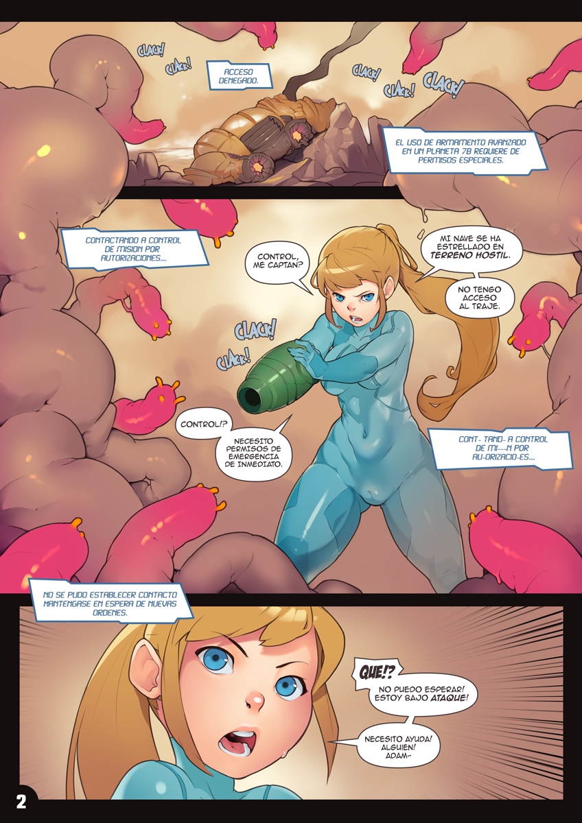 Comic Porno [Norasuko] Stranded (Metroid) (#2)