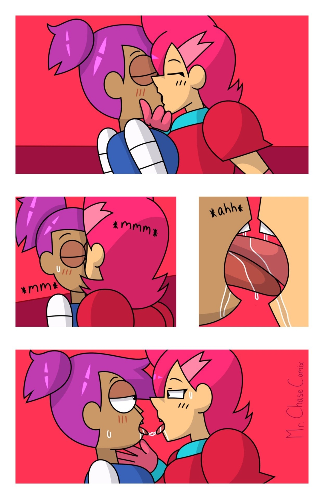 Comic Porno [Mr.chasecomix] Red Hot Action (Ok K.o. Lets Be Heroes!) (#7)