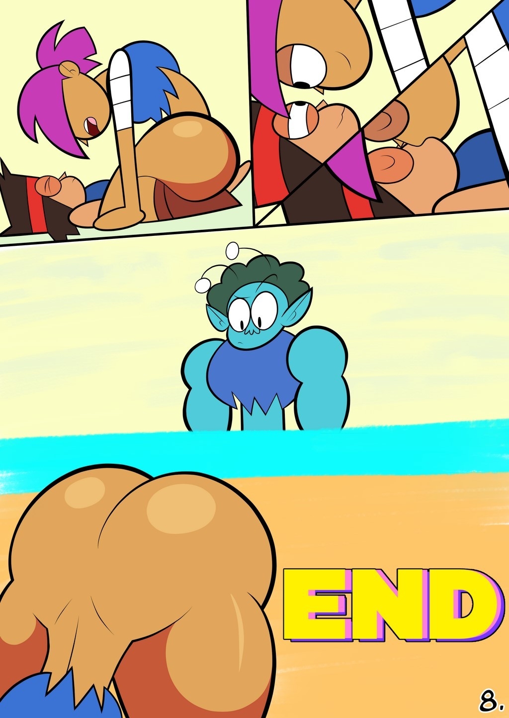 Comic Porno [Teecee] Turno Mañanero - Ko X Enid (Ok K.o.! Let’s Be Heroes) (#8)