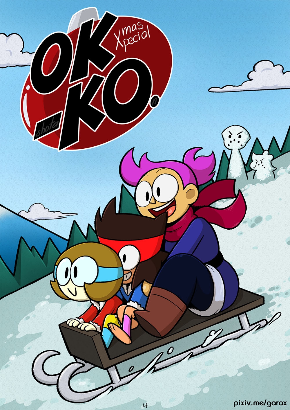 Comic Porno [Garabatoz] Ok K.o. Xmas Special (Ok K.o. Let’s Be Heroes!) (#1)