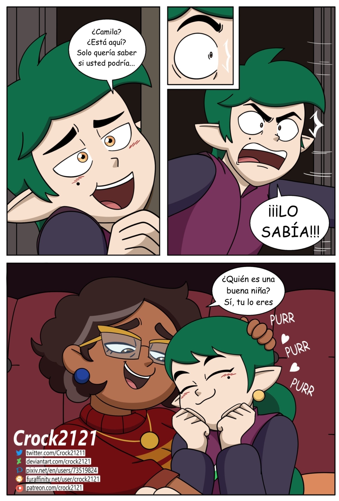 Comic Porno [Crock2121] Juegos De Gemelos (The Owl House) (#2)