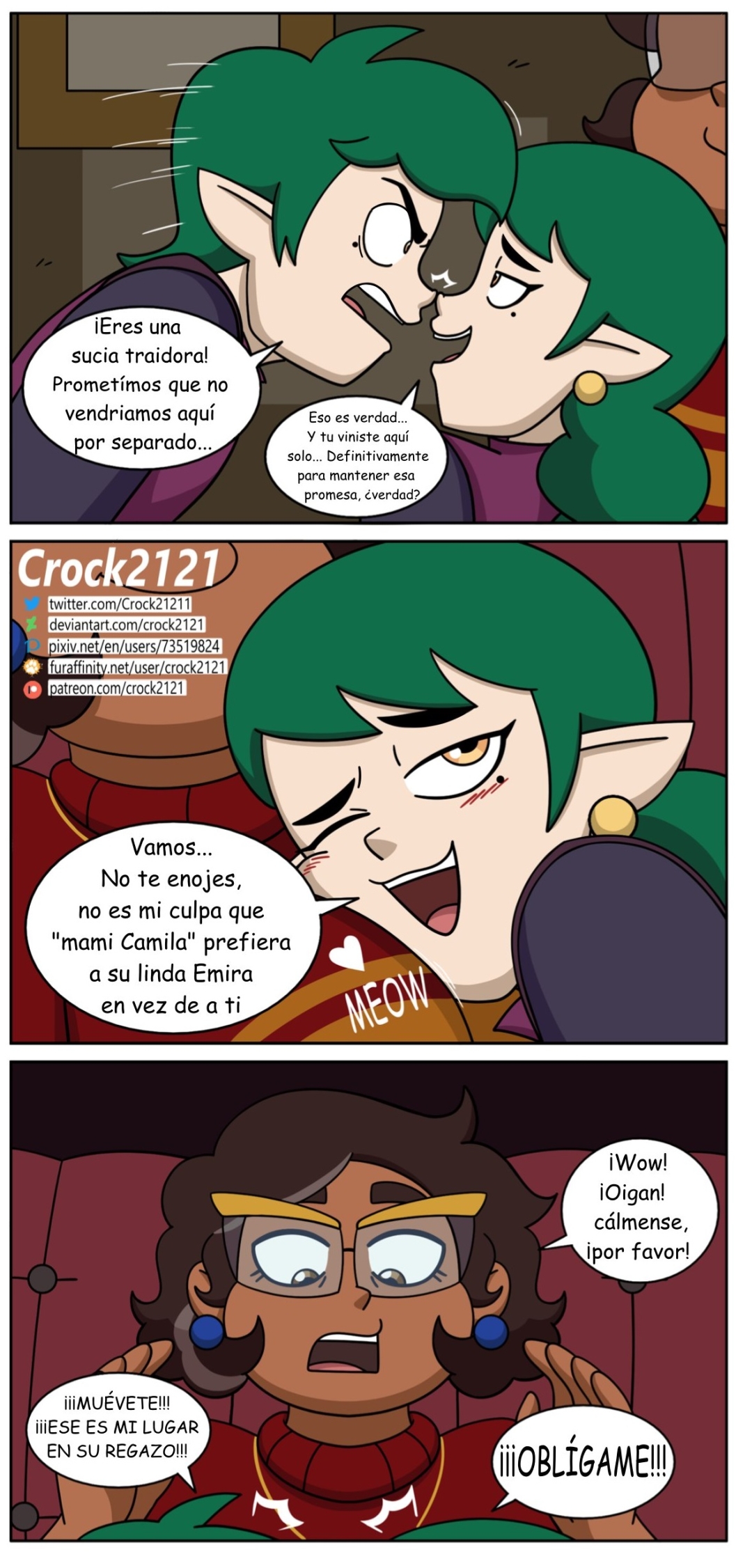 Comic Porno [Crock2121] Juegos De Gemelos (The Owl House) (#3)