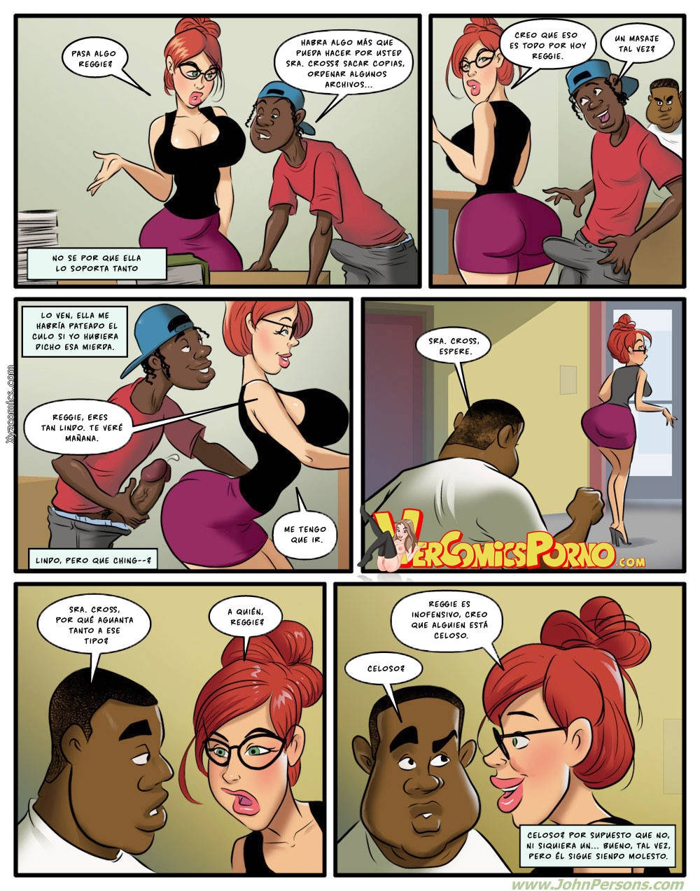 Comic Porno [Moose] Ms. Cross 2 (#16)