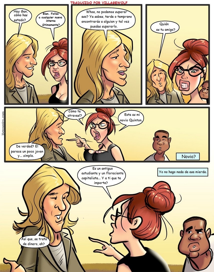 Comic Porno [Moose] Ms. Cross 2 (#4)