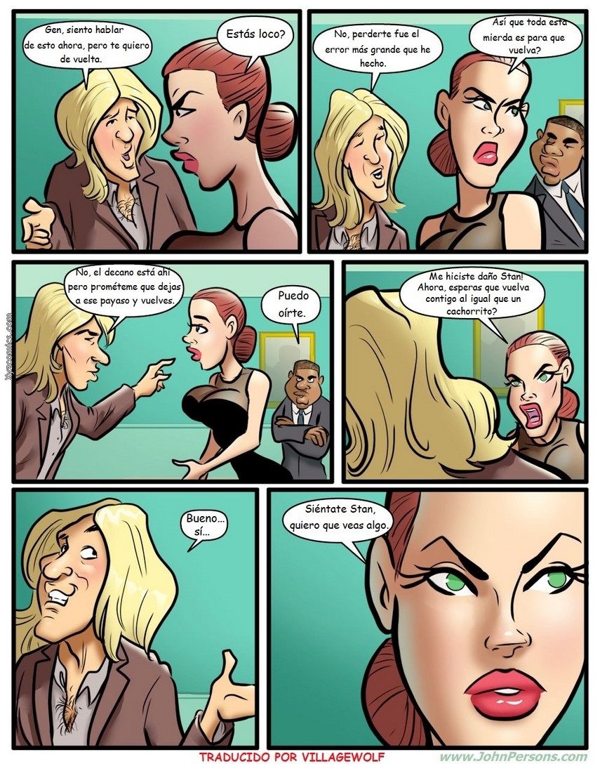 Comic Porno [Moose] Ms. Cross 2 (#9)