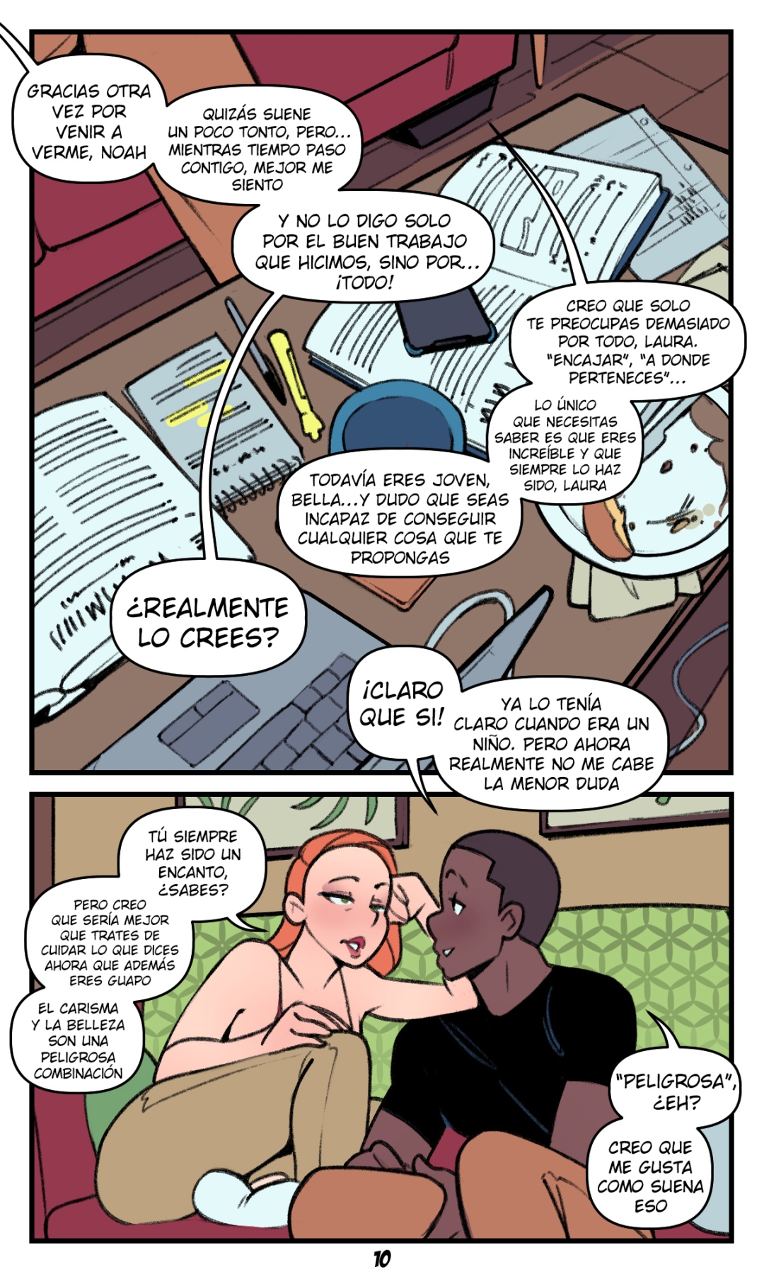 Comic Porno [Notenoughmilk] Milf Sitter (#11)