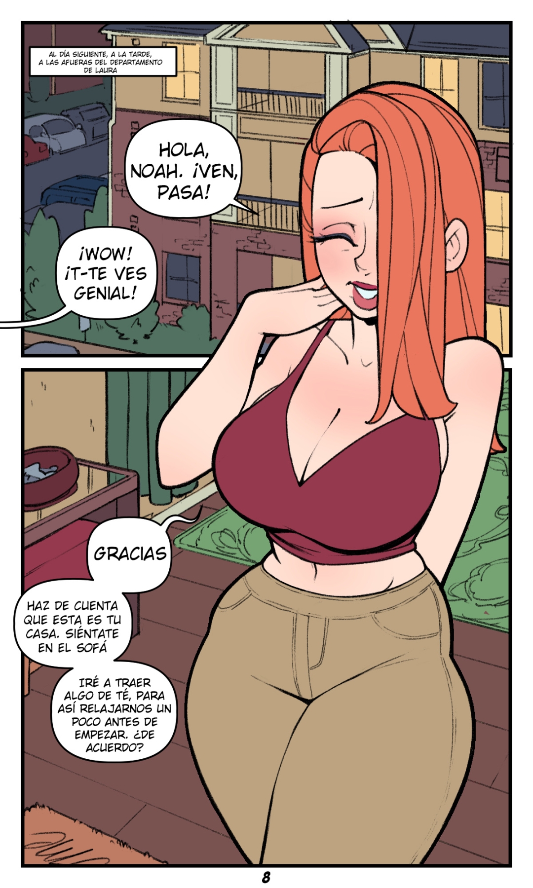 Comic Porno [Notenoughmilk] Milf Sitter (#9)