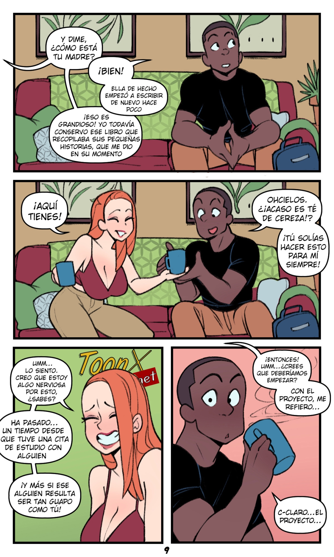 Comic Porno [Notenoughmilk] Milf Sitter (#10)