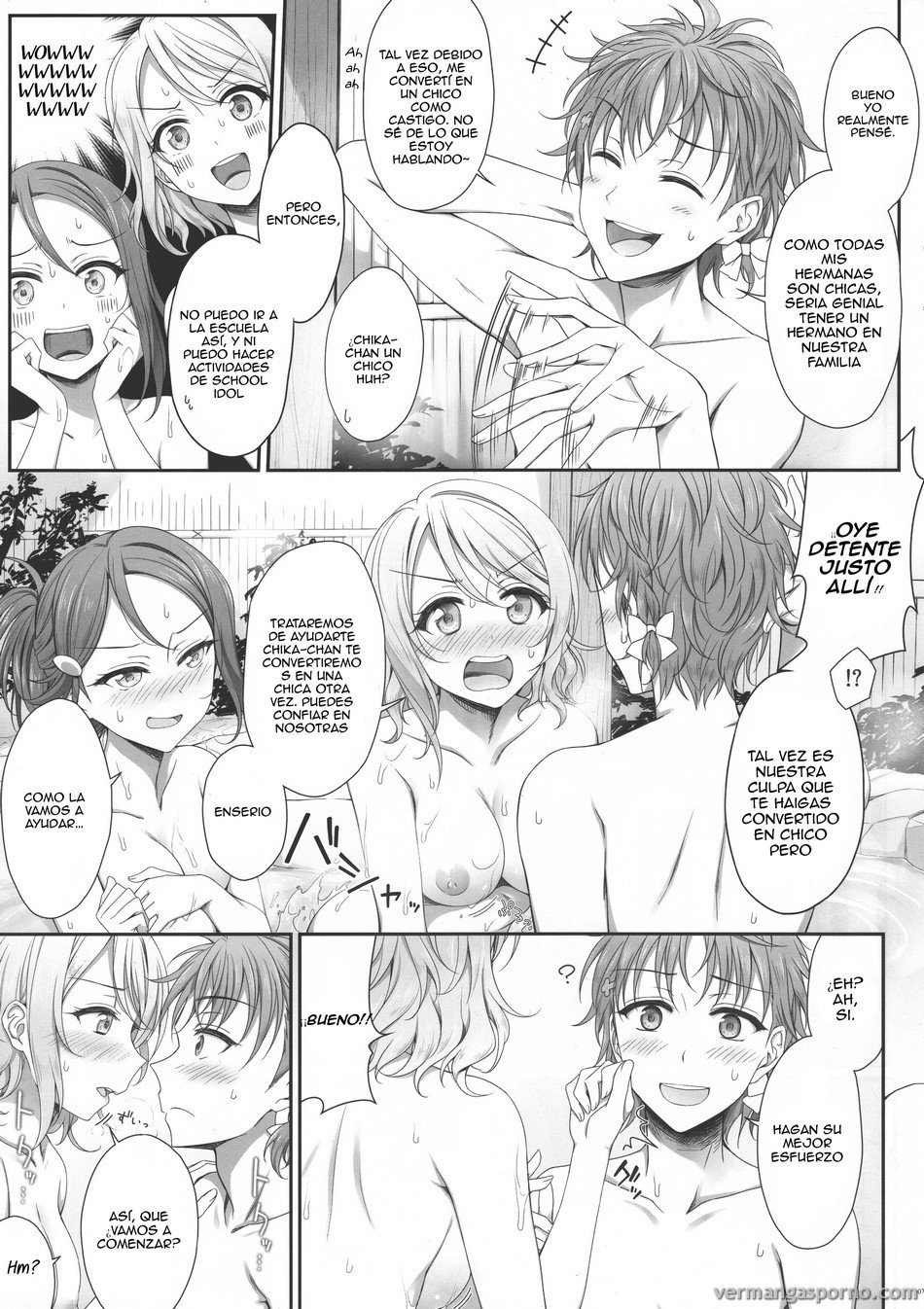 Comic Porno [Erostellus (Miel)] Oatsui No Ga Daisuki! (Love Live! Sunshine!!) (#5)