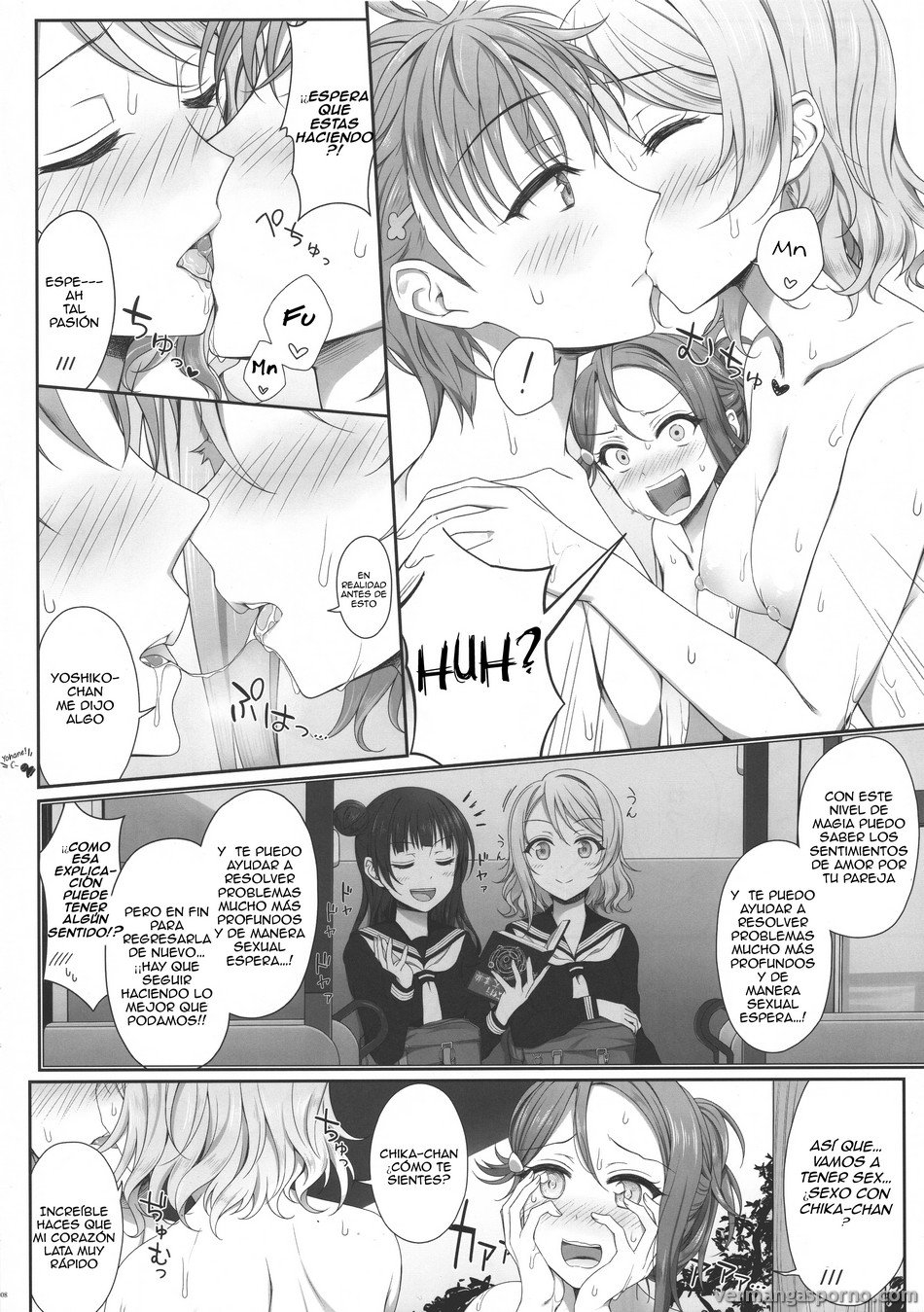 Comic Porno [Erostellus (Miel)] Oatsui No Ga Daisuki! (Love Live! Sunshine!!) (#6)
