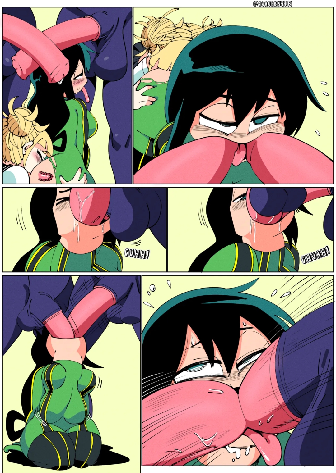 Comic Porno [Quavernsfw] My Hero Academia Comic (#8)