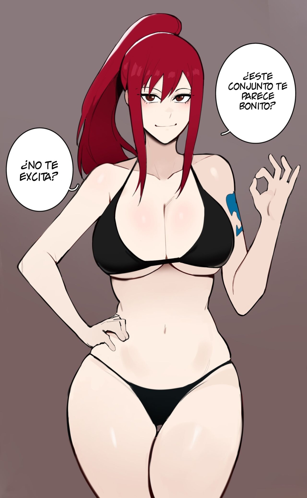 Comic Porno [Kisou] Erza 👌 (Fairy Tail) (#1)