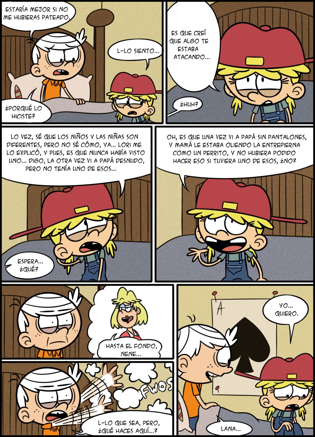 Comic Porno [Adullperson] Don’t Wake The Snake (The Loud House) (#6)