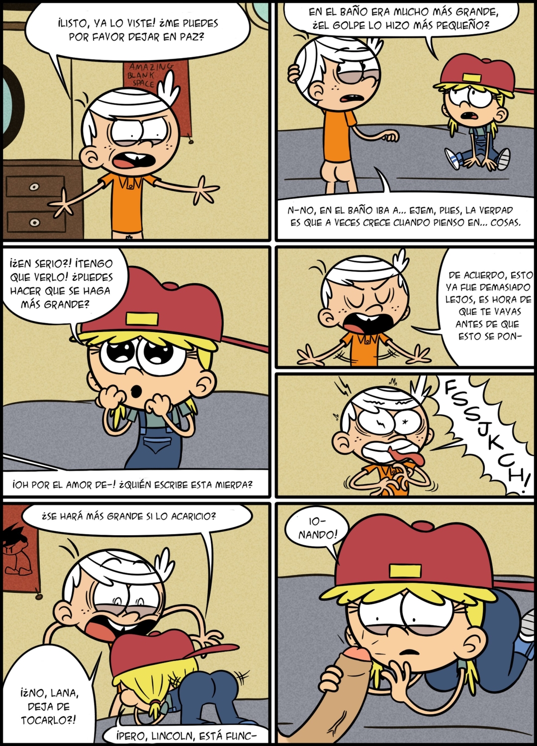 Comic Porno [Adullperson] Don’t Wake The Snake (The Loud House) (#8)