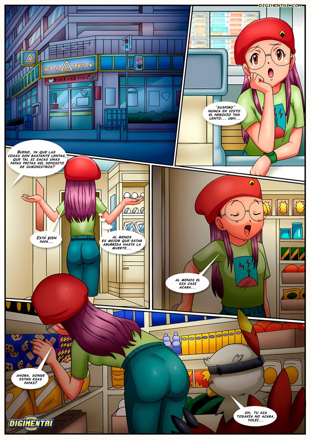 Comic Porno [Palcomix] Digimon Rules 4 (Digimon Adventure) (#2)