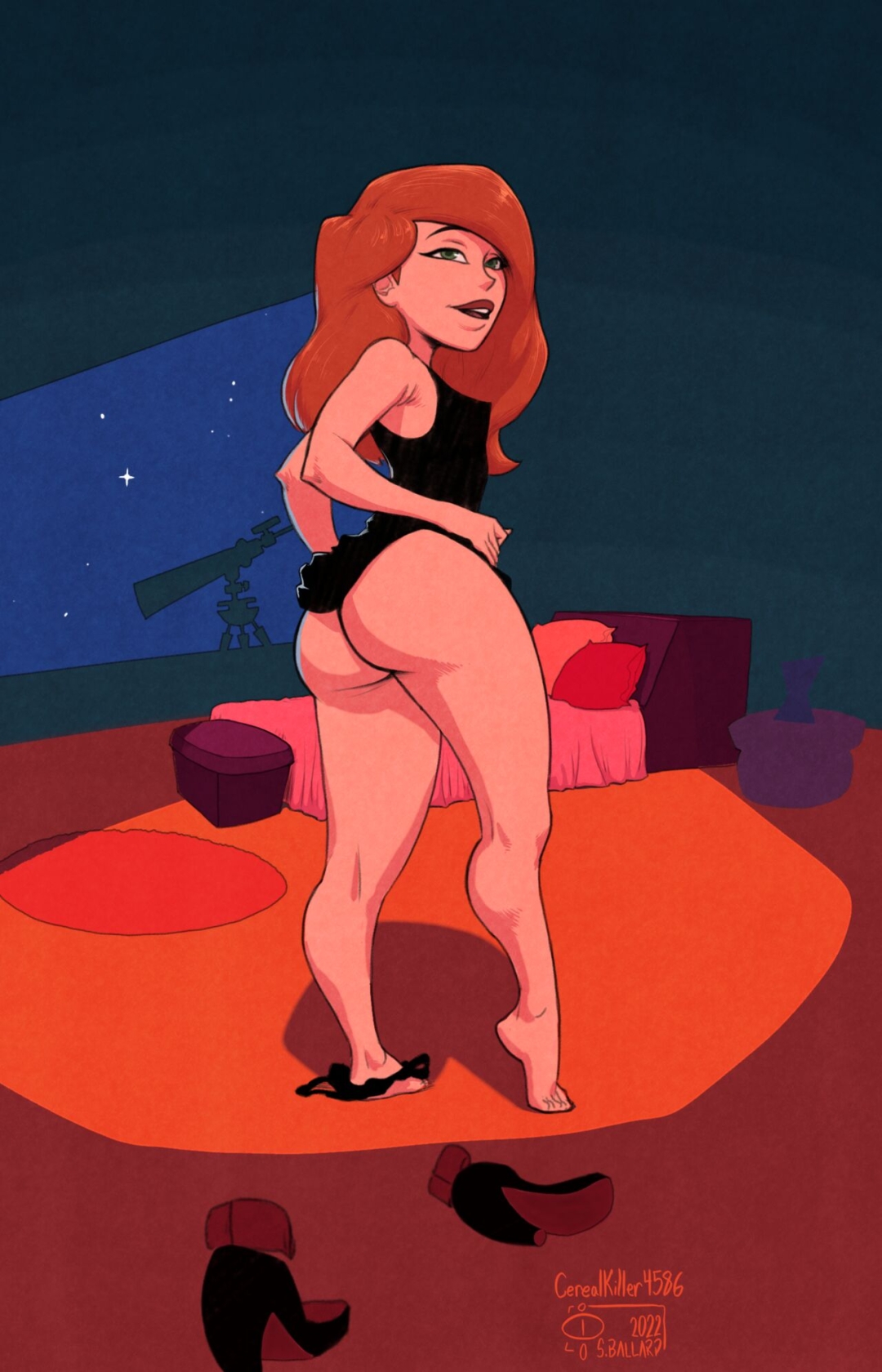 Comic Porno [Shane Ballard] Impossible To Resist (Kim Possible) (#1)