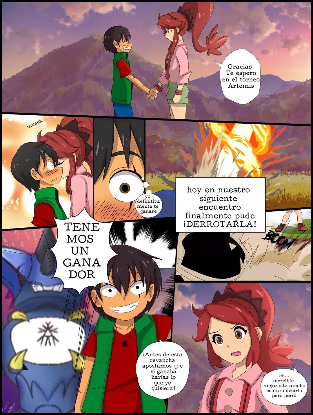 Comic Porno [Dfox] Rivalidad Lbx (#2)