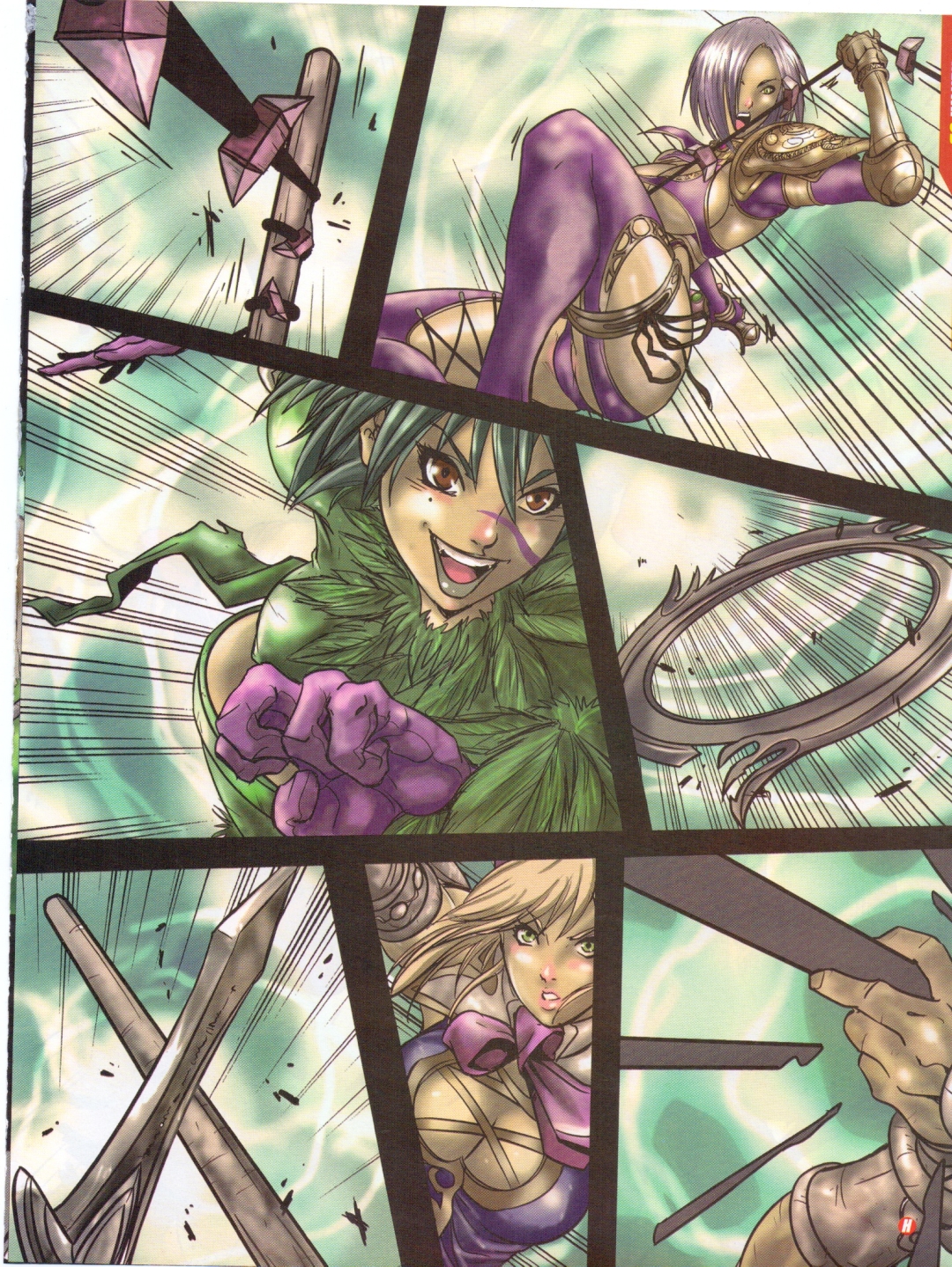 Comic Porno [John Doe] Soul Calibur And Dragon Ball Z (#8)