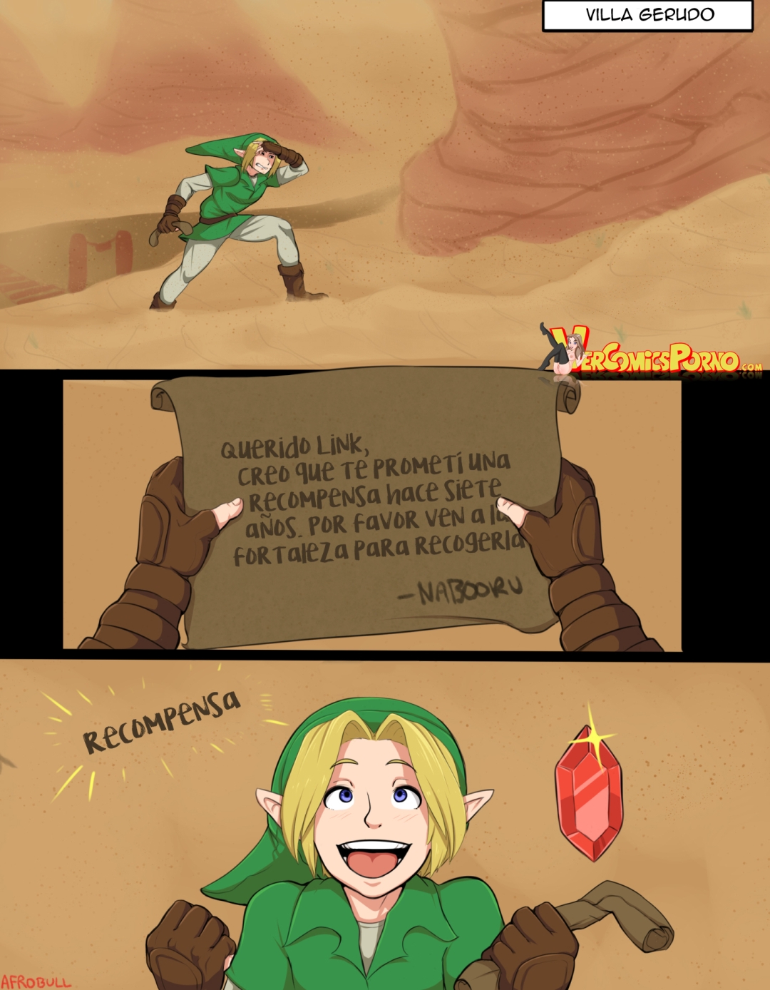 Comic Porno [Afrobull] Alternate Destinies 4 (The Legend Of Zelda) (#2)