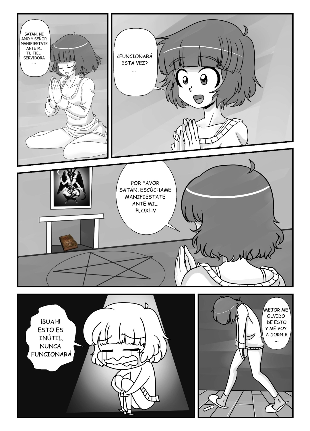 Comic Porno [Brigitte Grey] Satan Senpai (#3)