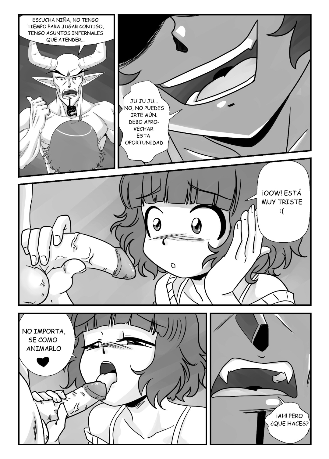 Comic Porno [Brigitte Grey] Satan Senpai (#7)