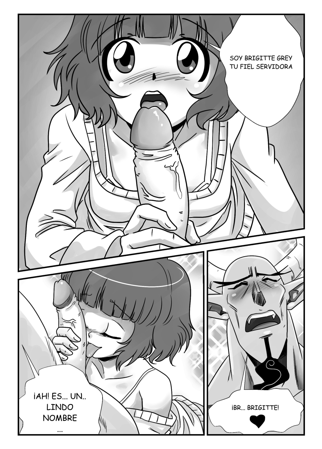 Comic Porno [Brigitte Grey] Satan Senpai (#8)