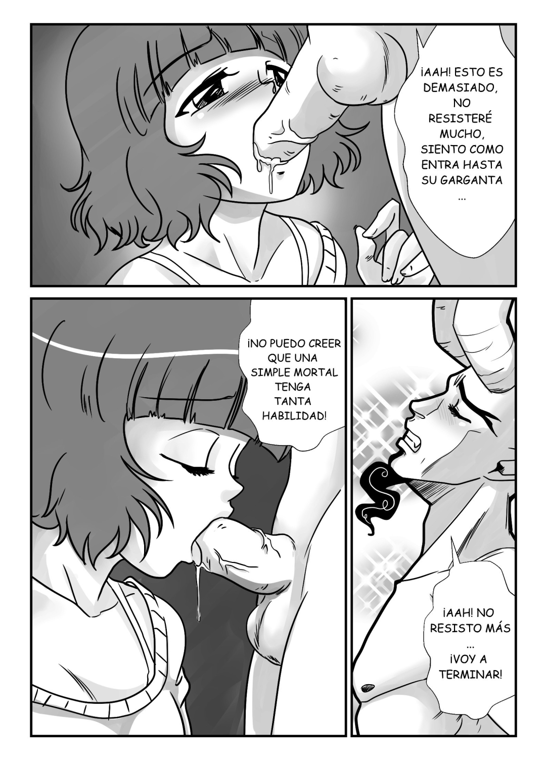 Comic Porno [Brigitte Grey] Satan Senpai (#9)
