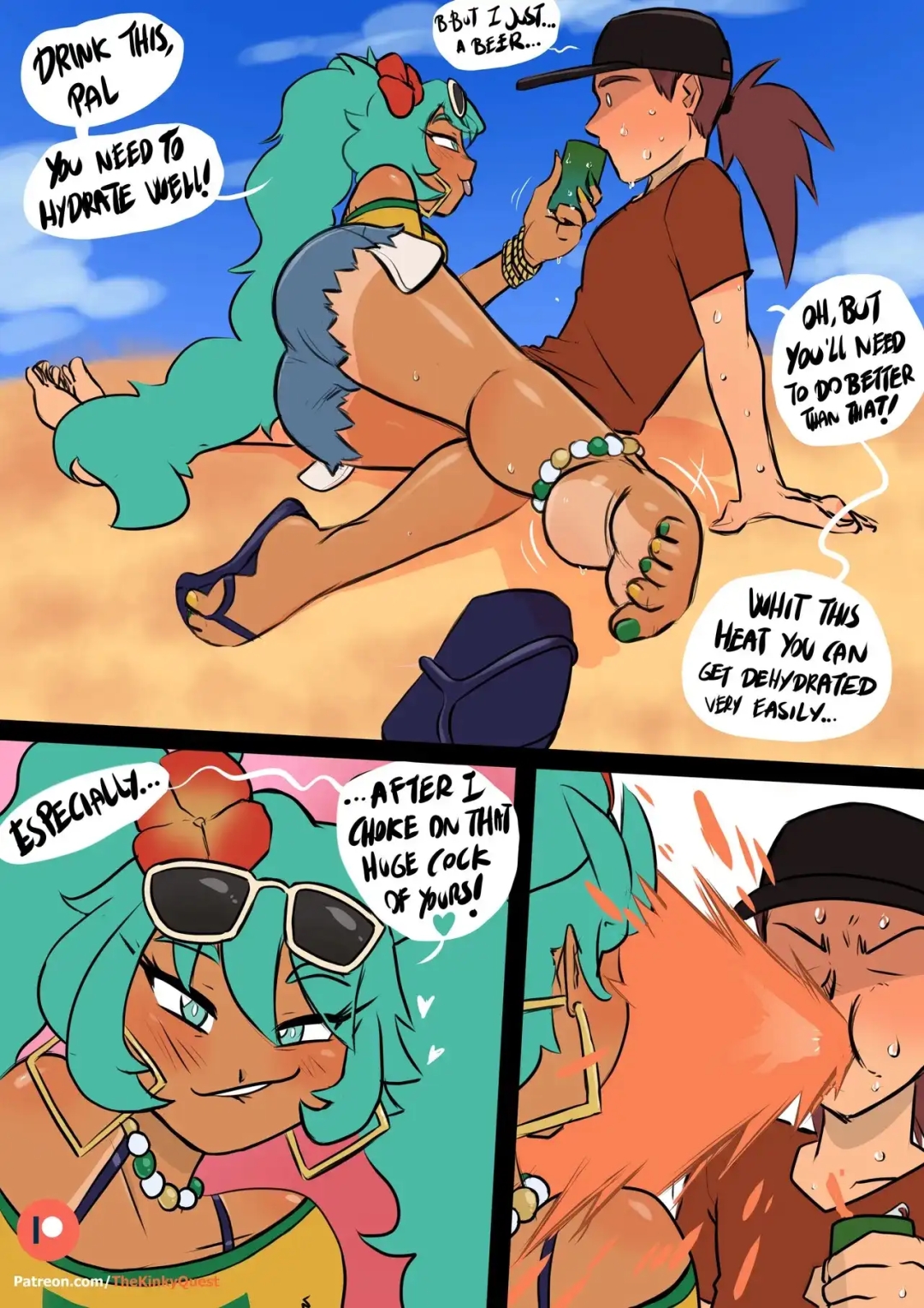 Comic Porno A Hot Vacation - The Kinky Quest (#2)