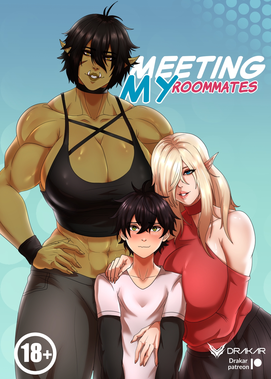 Comic Porno [Drakar] Meeting My Roommates (#1)