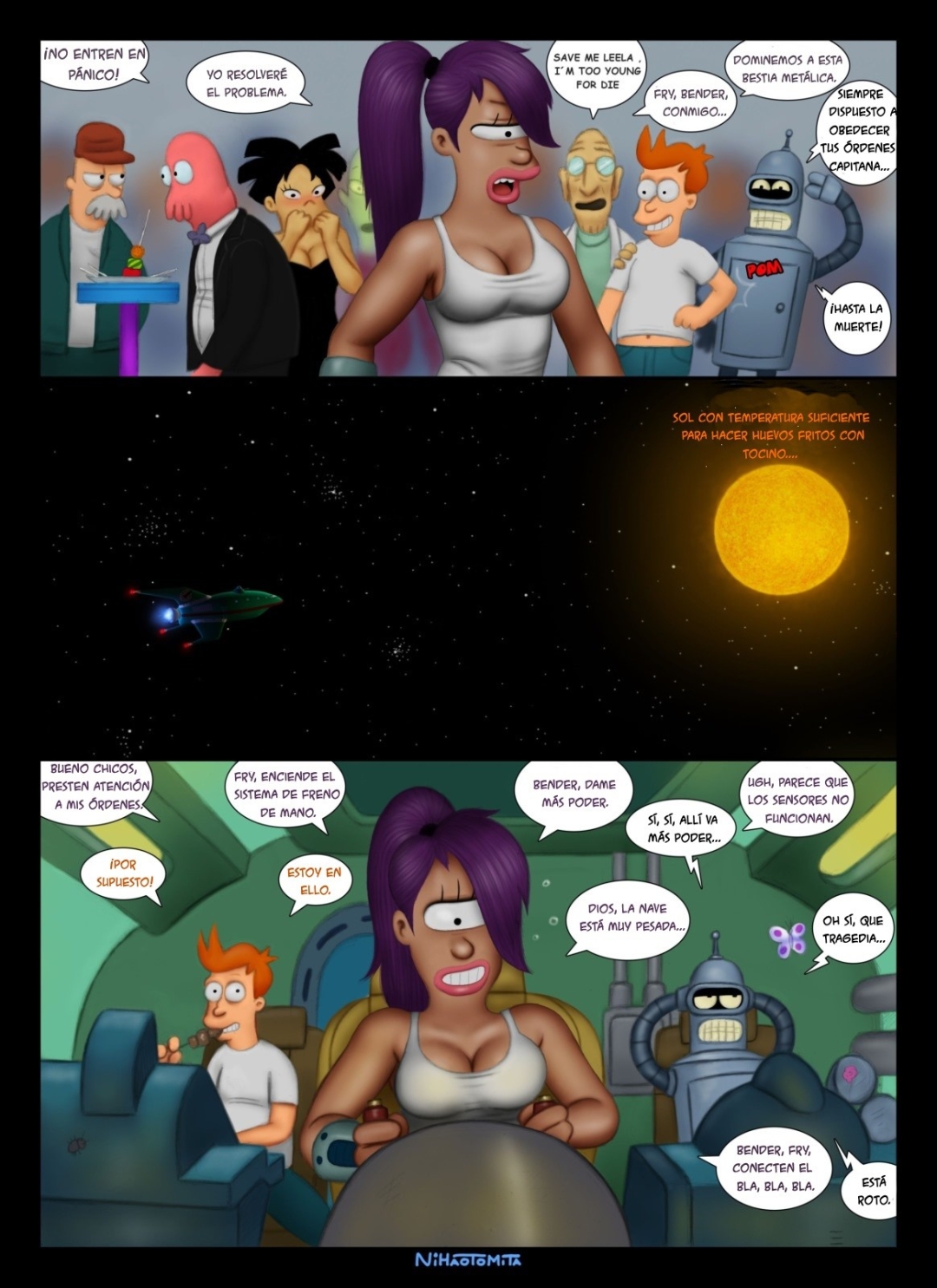 Comic Porno [Nihaotomita] Futuramax - Propuesta Indecente (Futurama) (#1)
