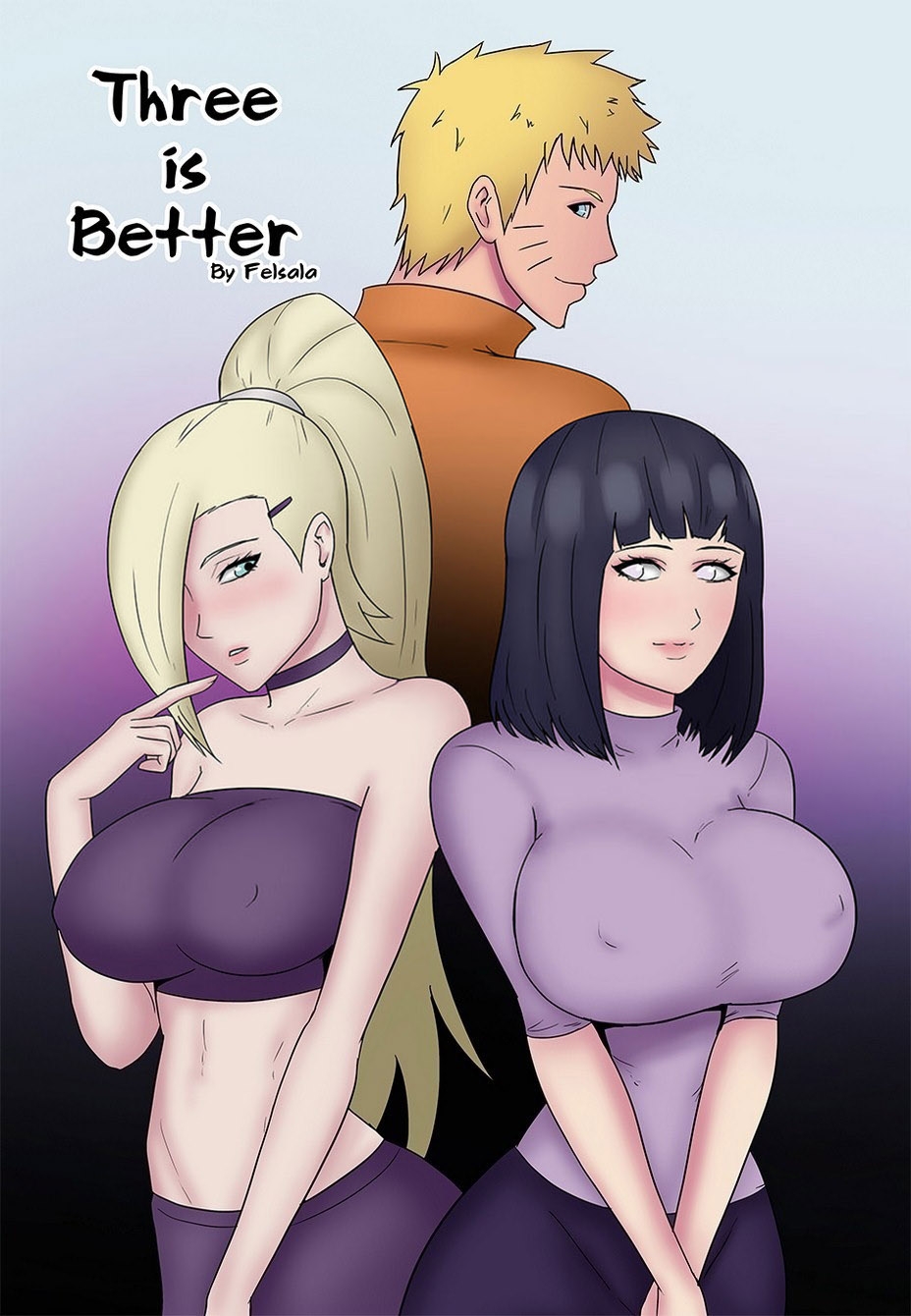 Comic Porno [Felsala] Three Is Better (Naruto Shippuden) (#1)