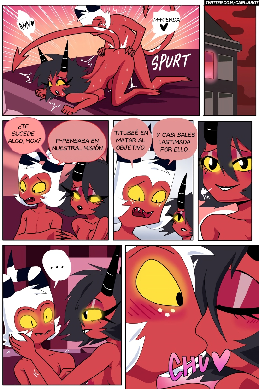 Comic Porno [Carliabot] Mox And Millie (Helluva Boss) (#2)