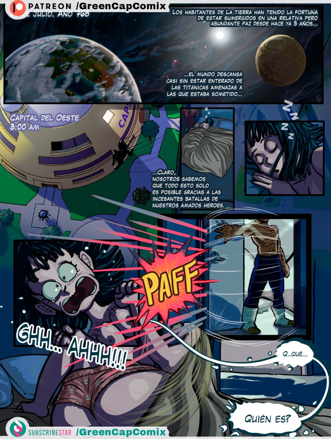 Comic Porno [Greencap Comix] Bulma The Mothers Day (#2)