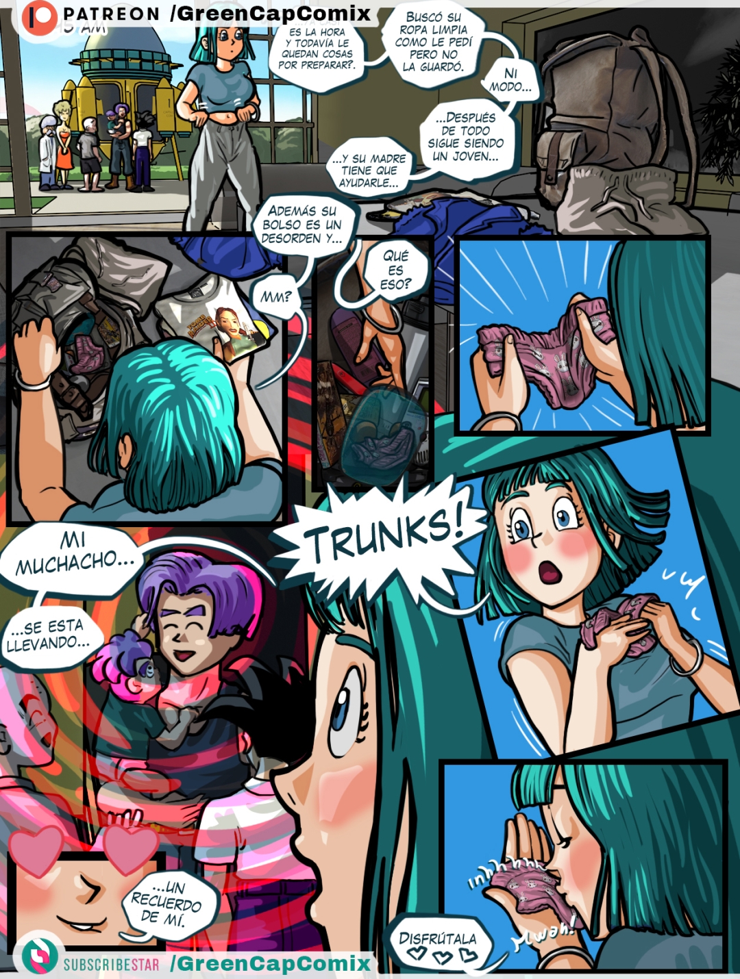 Comic Porno [Greencap Comix] Bulma The Mothers Day (#18)