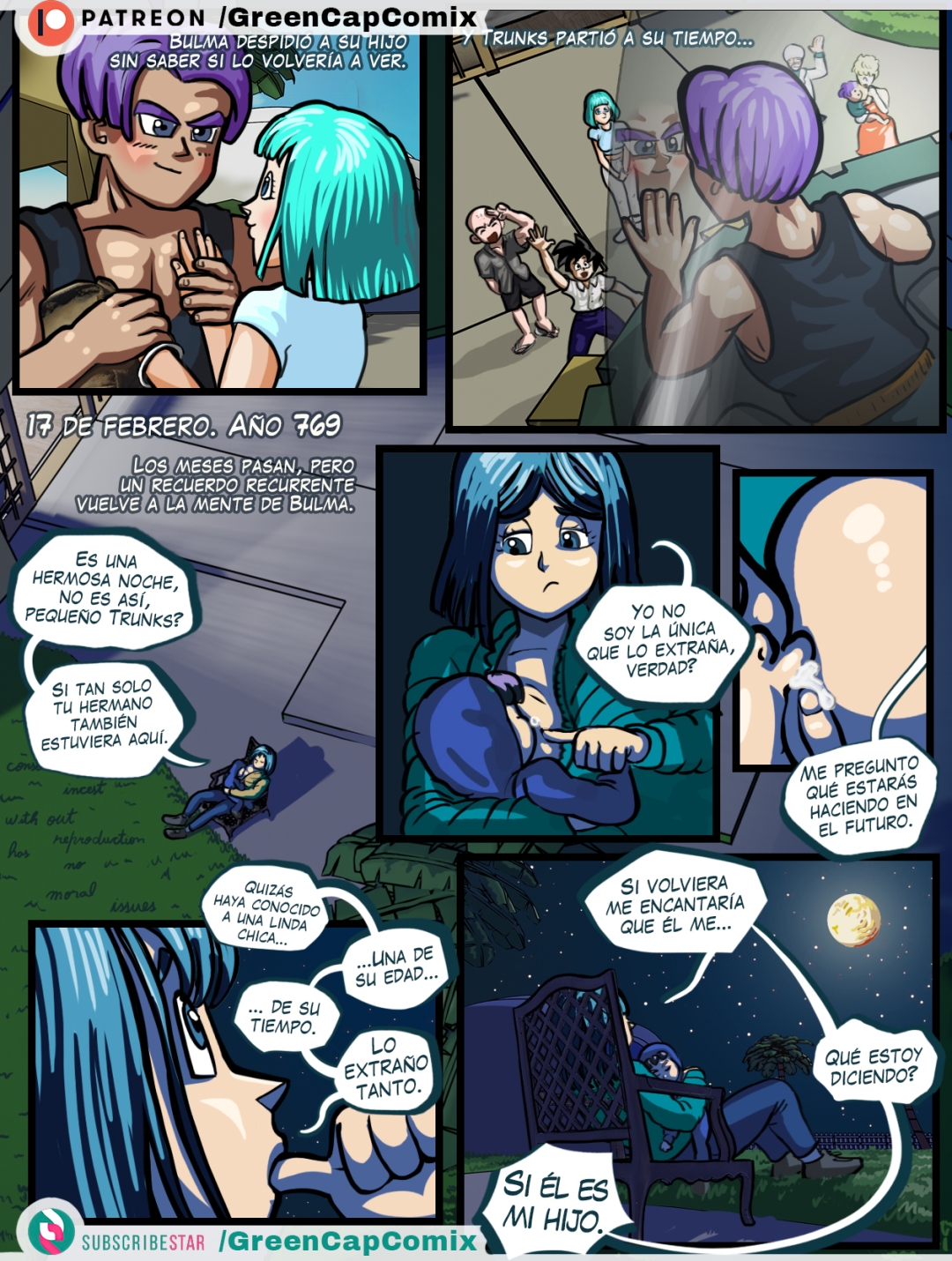Comic Porno [Greencap Comix] Bulma The Mothers Day (#19)