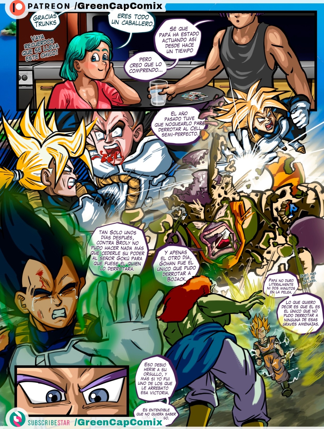 Comic Porno [Greencap Comix] Bulma The Mothers Day (#6)