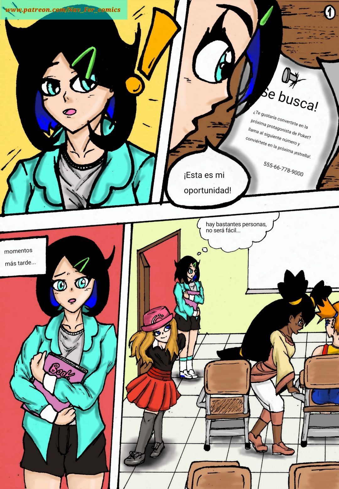 Comic Porno [Nav Fer] Pokegirls_aprobacion (Pokémon) (#2)