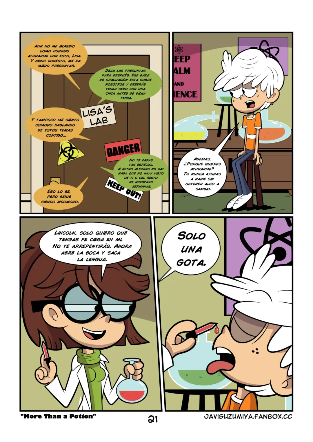 Comic Porno [Javisuzumiya] More Than A Potion (The Loud House) (#22)