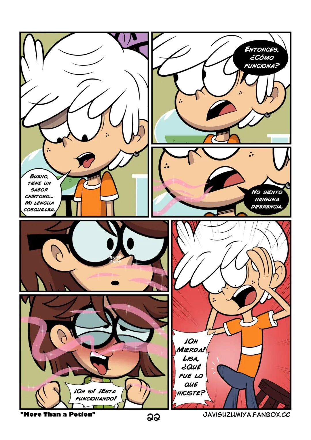 Comic Porno [Javisuzumiya] More Than A Potion (The Loud House) (#23)