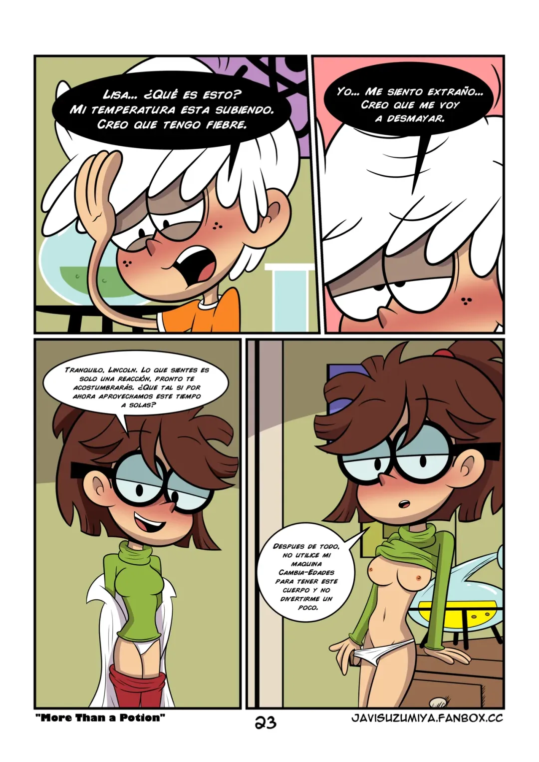 Comic Porno [Javisuzumiya] More Than A Potion (The Loud House) (#24)