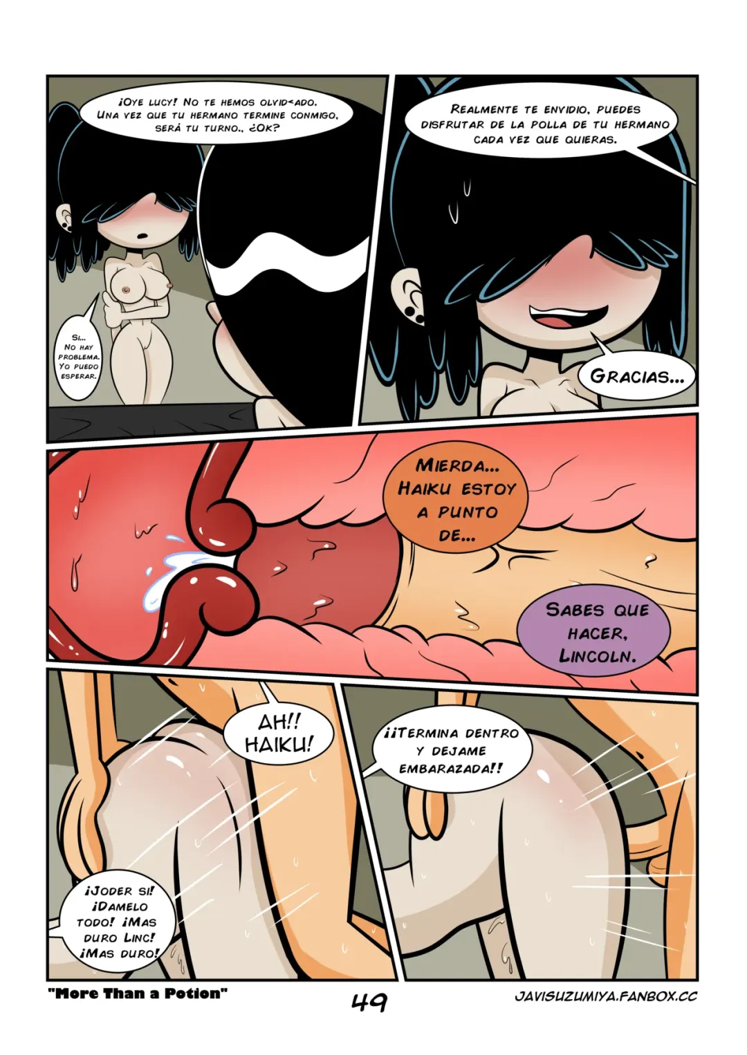 Comic Porno [Javisuzumiya] More Than A Potion (The Loud House) (#50)