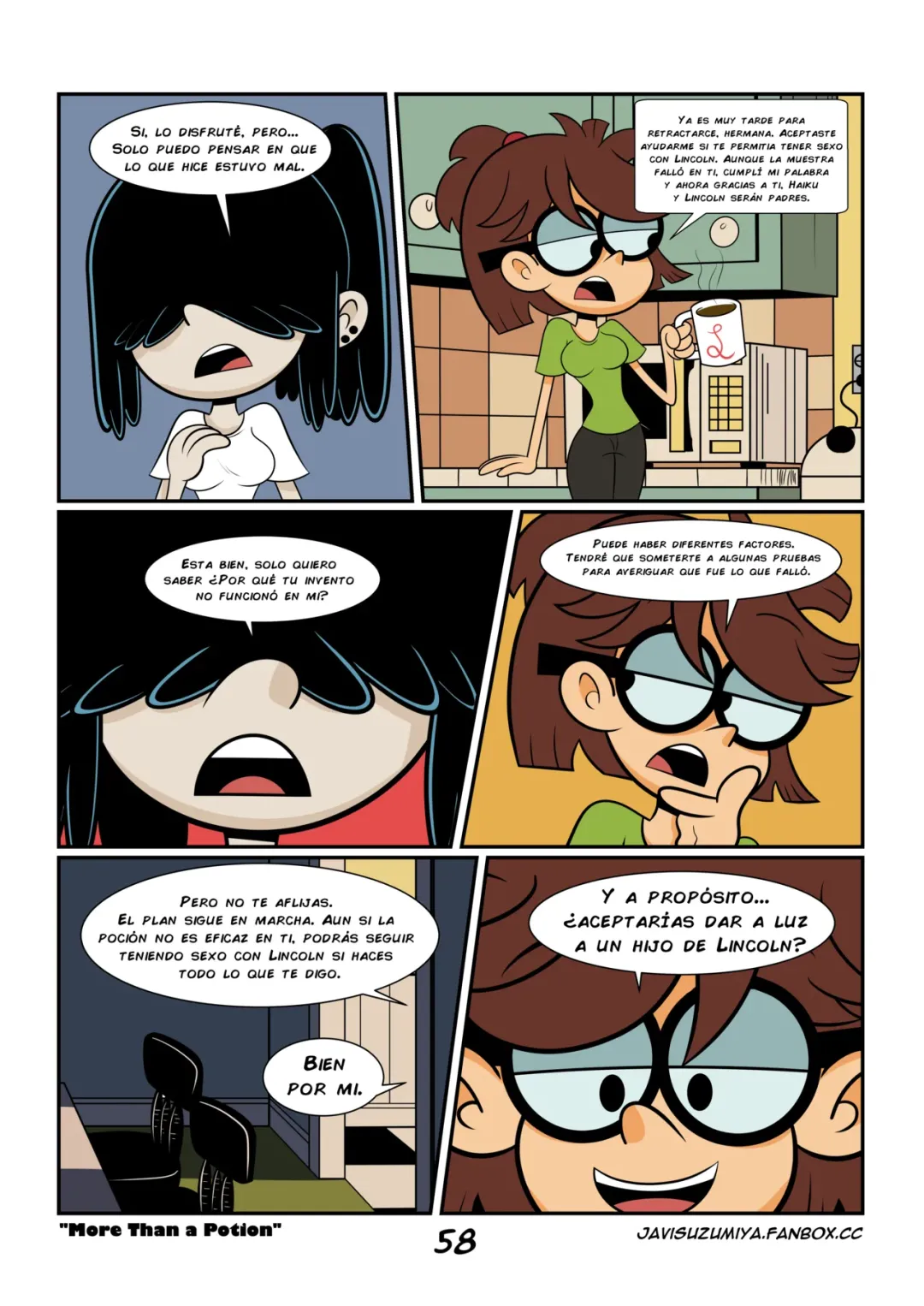 Comic Porno [Javisuzumiya] More Than A Potion (The Loud House) (#59)
