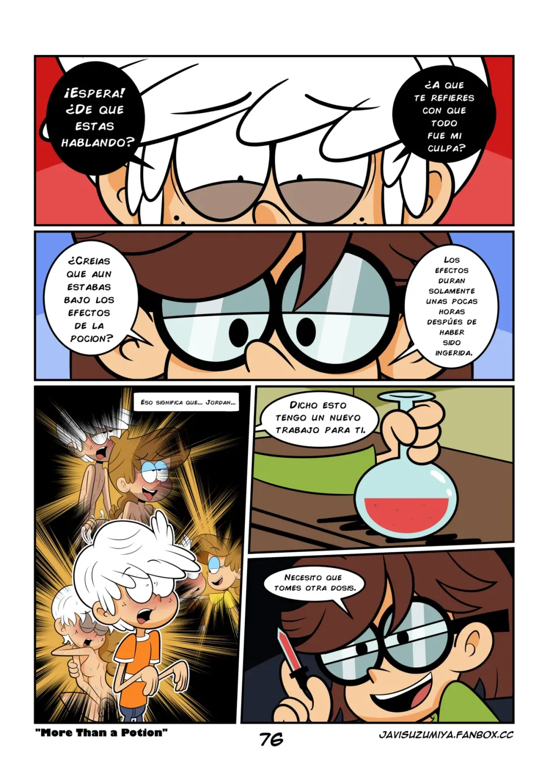 Comic Porno [Javisuzumiya] More Than A Potion (The Loud House) (#77)