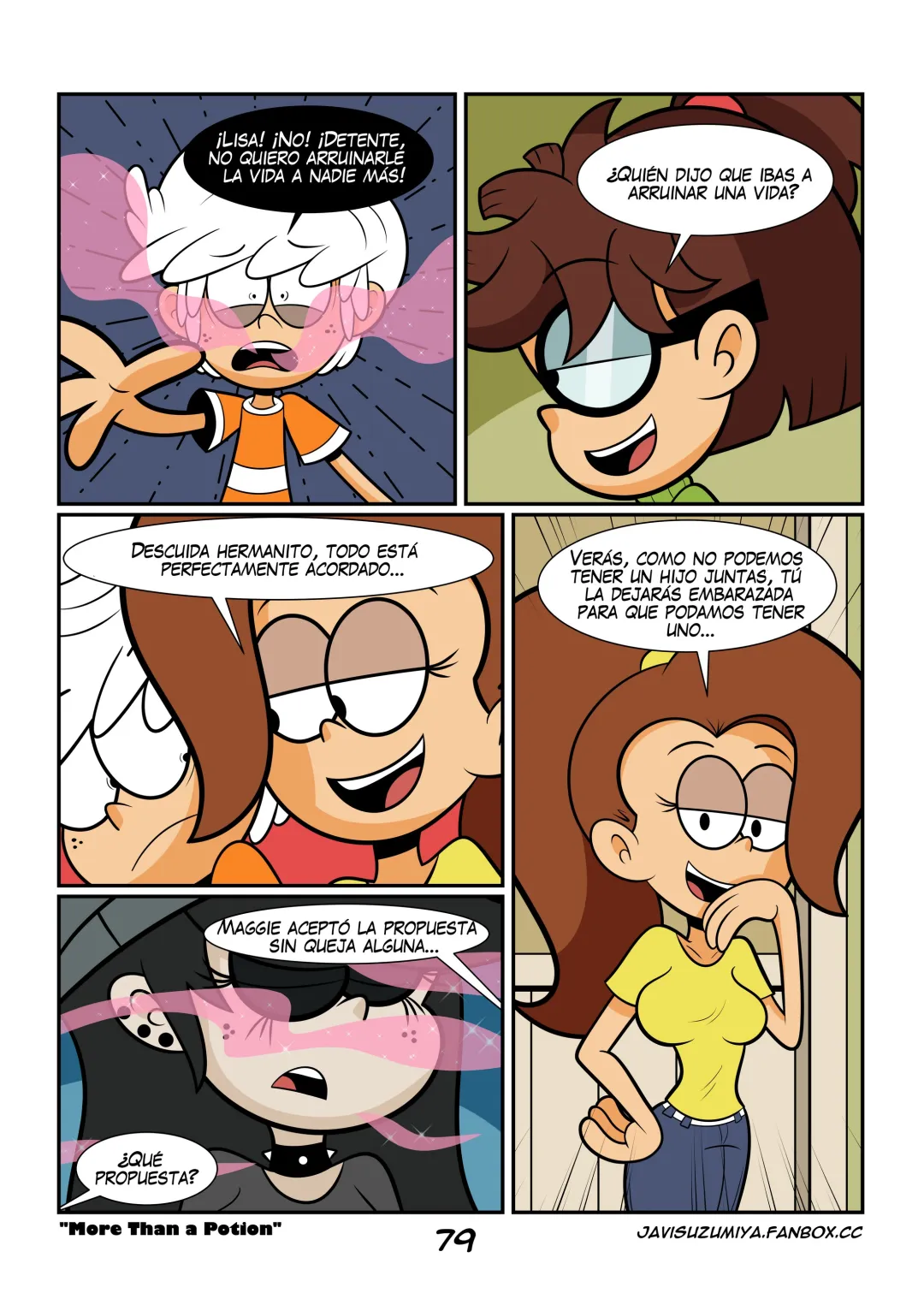 Comic Porno [Javisuzumiya] More Than A Potion (The Loud House) (#80)