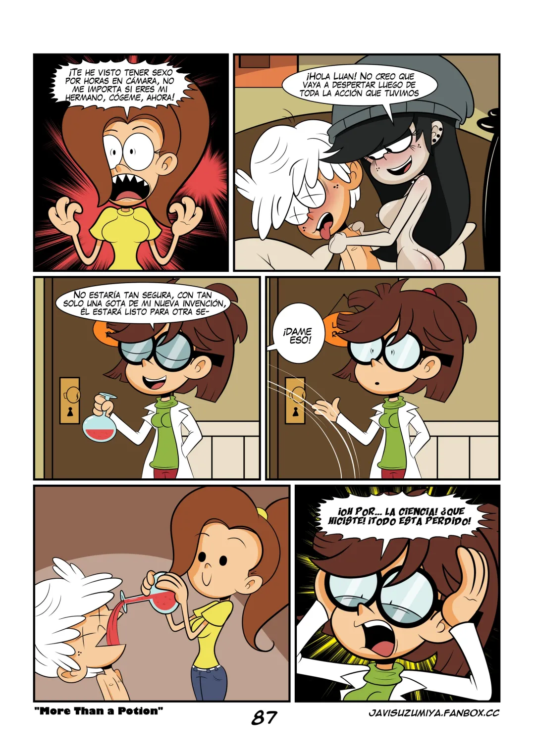 Comic Porno [Javisuzumiya] More Than A Potion (The Loud House) (#88)