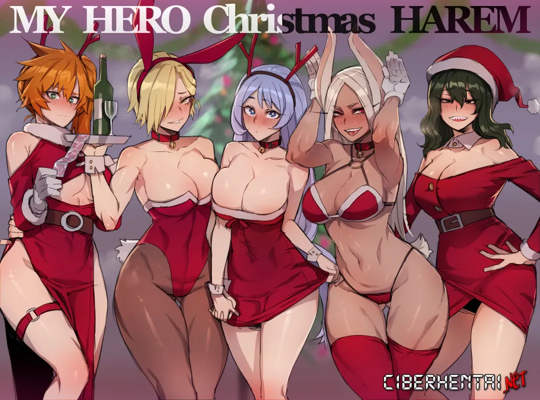 Comic Porno [Ratatatat74] My Hero Christmas Harem [Colorized] (#1)