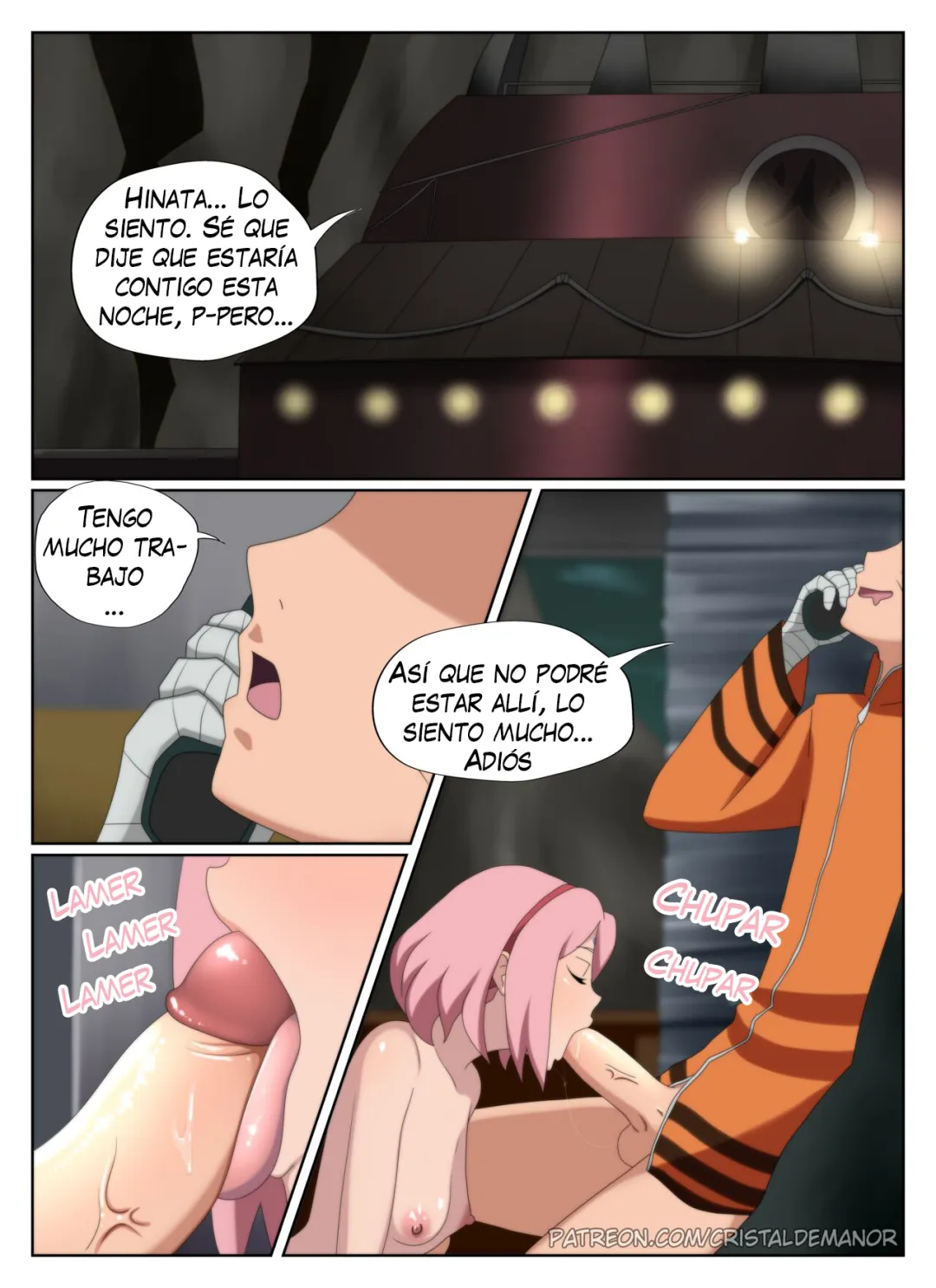 Comic Porno [Cristalmanor] The Pleasure Of Lying (Naruto Shuppuden) (#2)