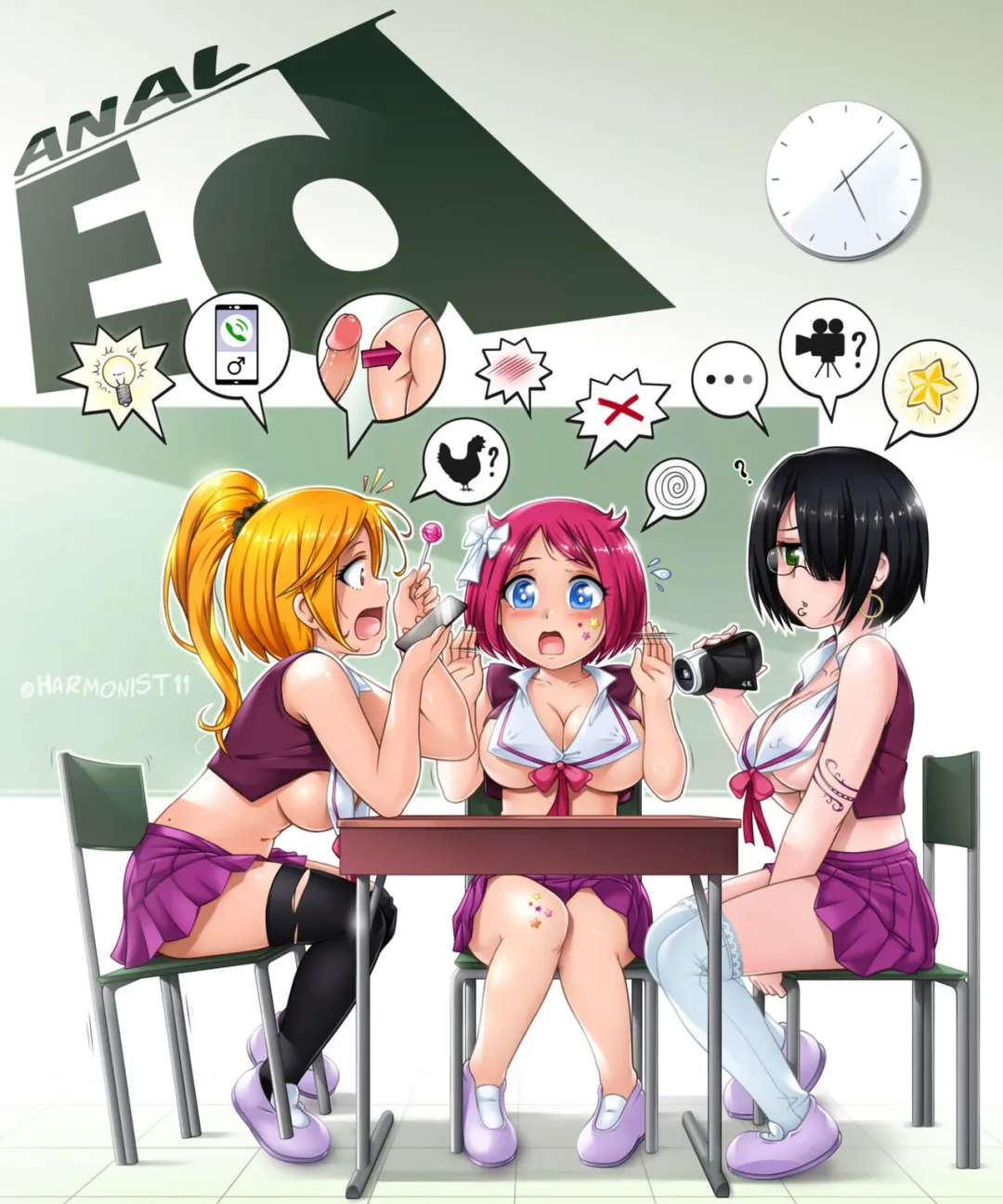 Comic Porno [Harmonist Eleven] Anal Ed (#1)
