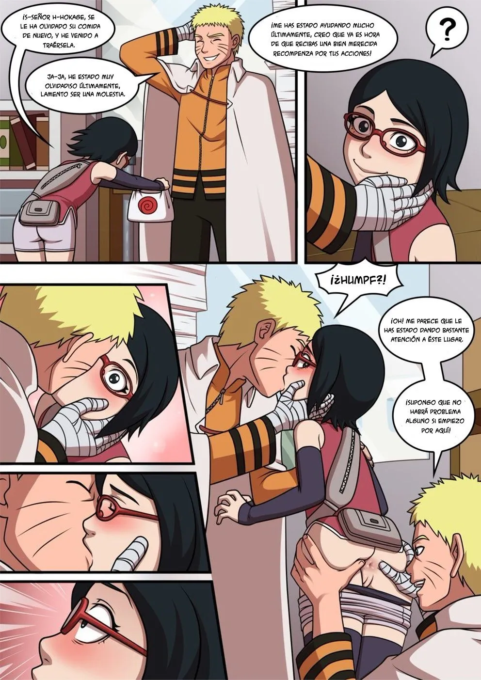 Comic Porno [Incognitymous] Sarada & Naruto (Naruto Shippuden) (#1)
