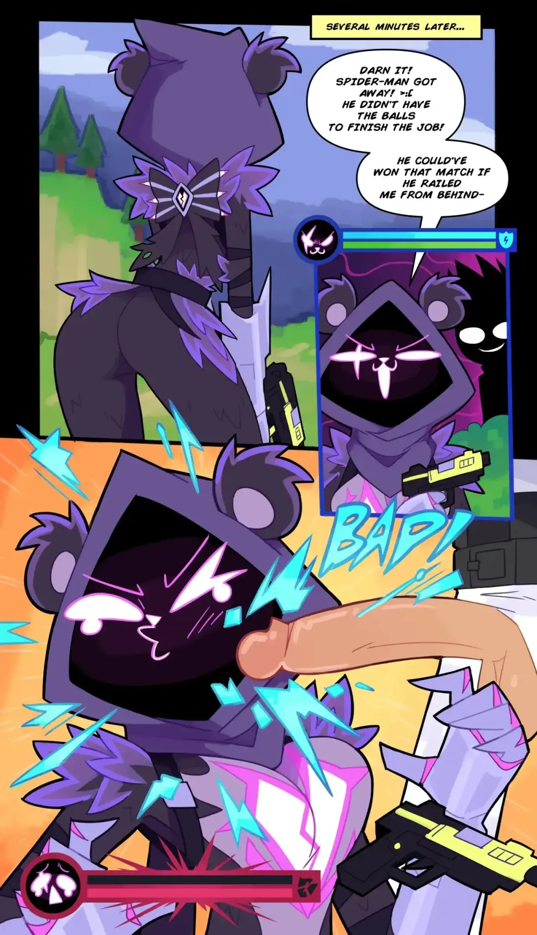 Comic Porno Raven - Miscon (#2)